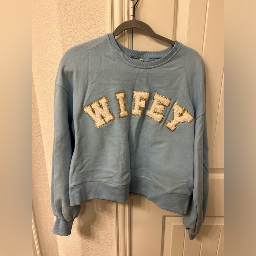 Bridal “Wifey” sweatshirt